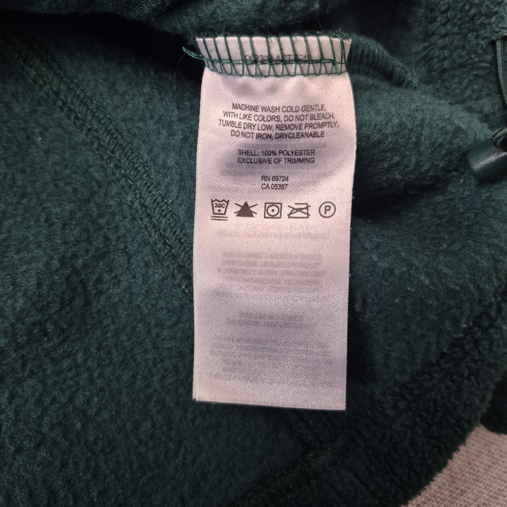 Columbia Benton Springs Full Zip Fleece Jacket Forest Green Small - Picture 6 of 10
